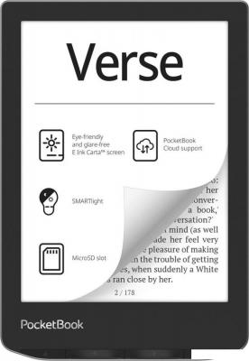 Электронная книга PocketBook 629 Verse Mist Grey