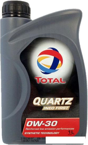Моторные масла Total Quartz Ineo First 0W-30 ACEA C1 1л