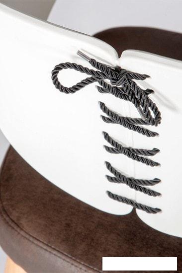 Стул с подлокотниками Norden Cool CX0809M (белый/коричневый)