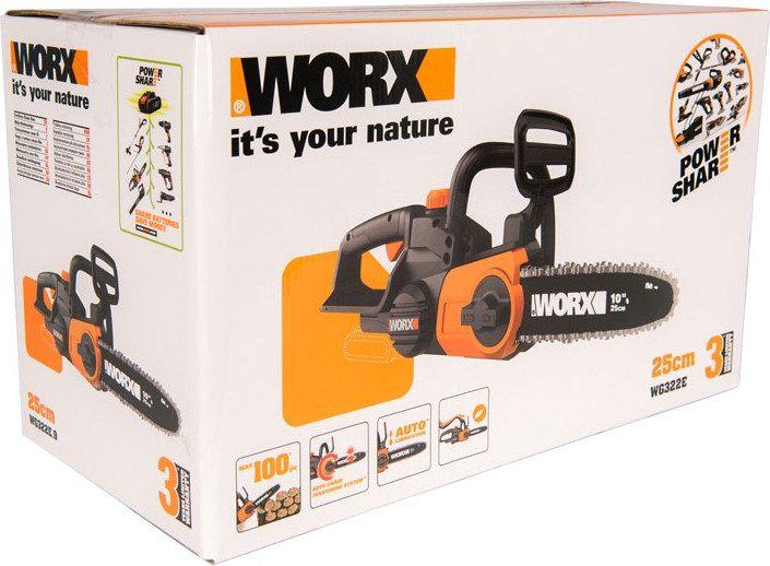 Аккумуляторная пила Worx WG322E (с 1-им АКБ)