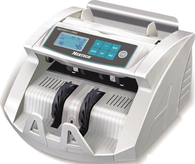 Счетчик банкнот Mertech C-3000 (белый)