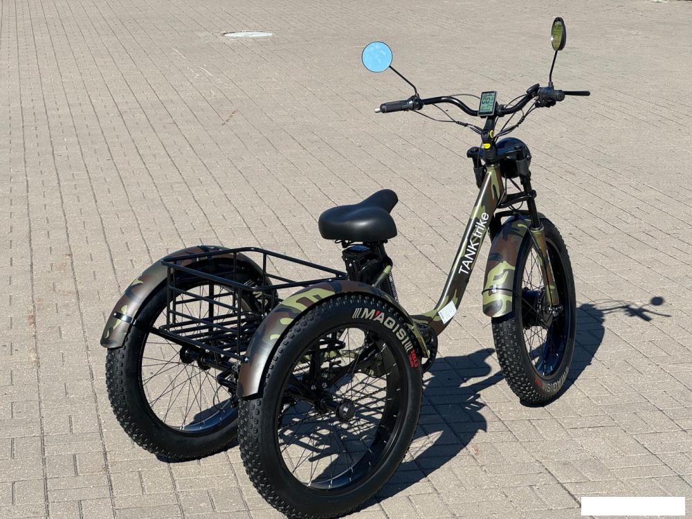 Электровелосипед Smart Balance Tank Trike 2024 (камуфляж)