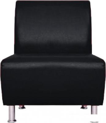 Интерьерное кресло Brioli Руди (экокожа, L22 черный)