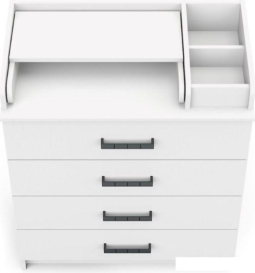 Детский комод Атон Мебель Marvin (белый)