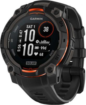 Умные часы и браслеты Garmin Instinct 3 Solar 45 мм (черный)