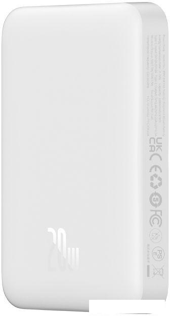 Внешний аккумулятор Baseus Magnetic Mini Air Wireless Fast Charge Power Bank 20W 10000mAh (белый)