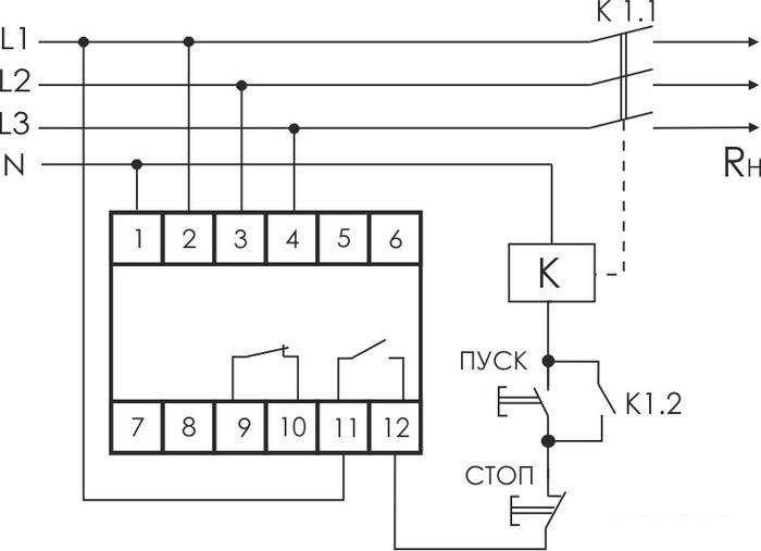 Реле напряжения Евроавтоматика F&amp;F CP-731 EA04.009.005
