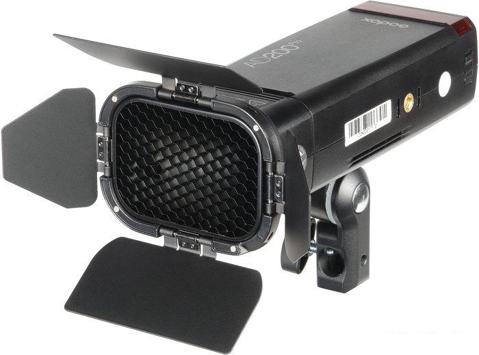 Вспышки, лампы и аксессуары для съемки Godox Witstro AD200Pro (со шторками BD-07)