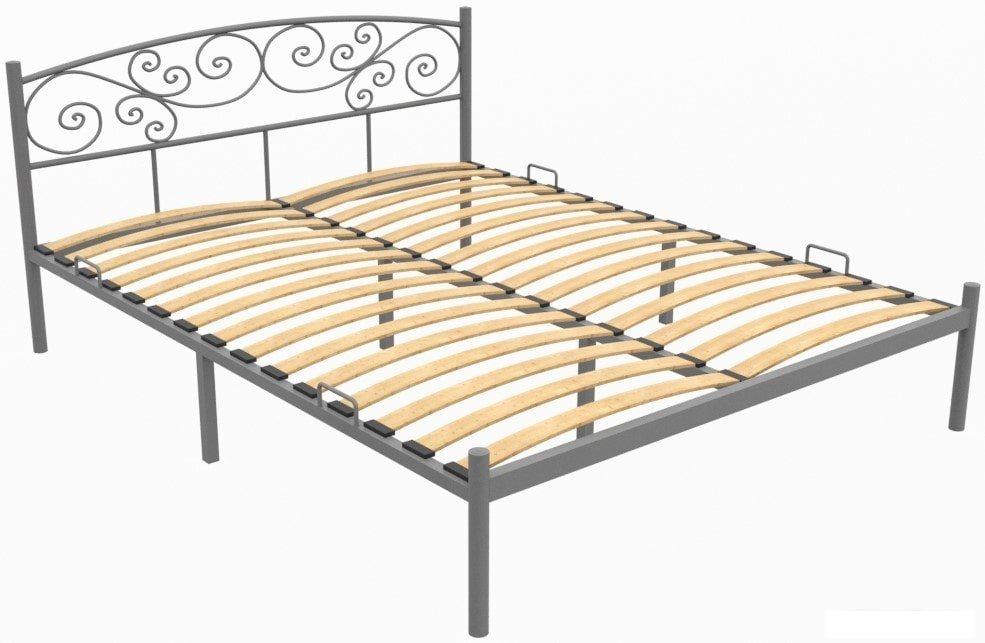 Кровать ИП Князев Лилия 120x200 (серый)