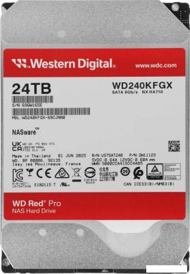 Жесткий диск WD Red Pro 24TB WD240KFGX