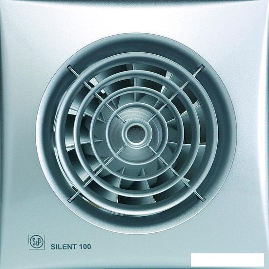 Осевой вентилятор Soler&amp;Palau Silent-100 CZ Silver [5210415500]