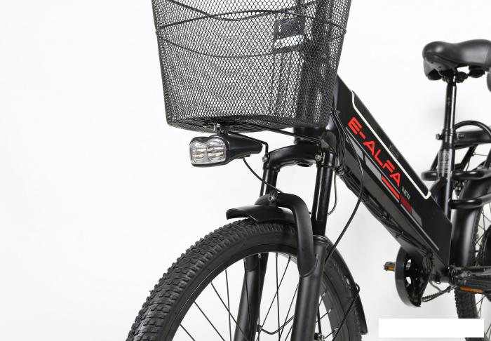 Электровелосипед SameBike Е-Alfa New SB-E-ALFA500-48/13 (черный)