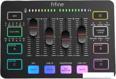 Микшерный пульт FIFINE SC3 (черный)
