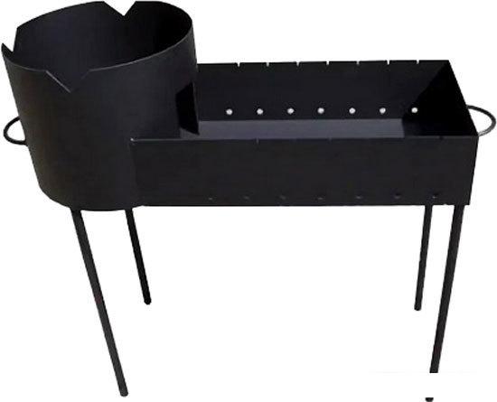 Мангалы, грили, барбекю Chugun Invest 3в1 90x35x80см (12л, со съемными ножками)