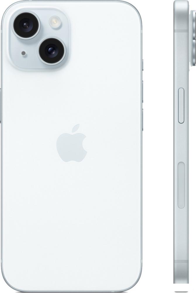 Смартфон Apple iPhone 15 128GB (голубой)