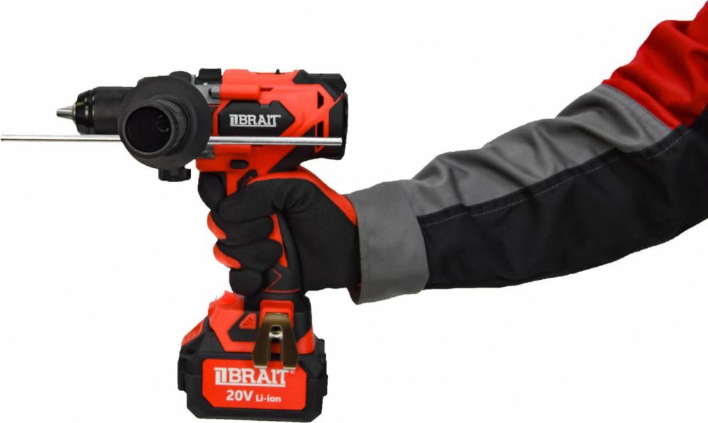 Шуруповерты, гайковерты, электроотвертки Brait BCDI20-4PUMBL PRO (с 1-м АКБ, кейс)