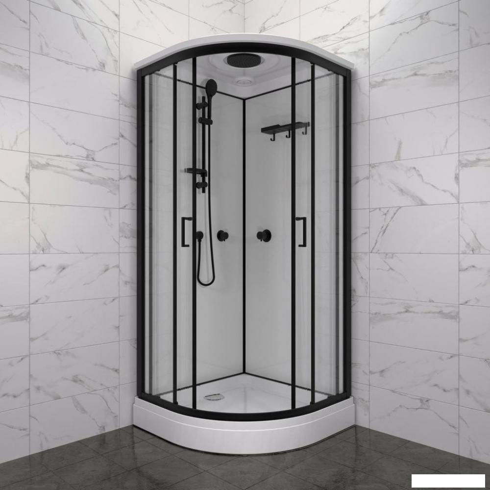 Душевая кабина Triton Прайм-Блэк М3 90х90А