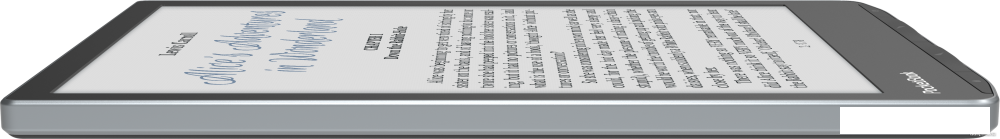 Электронная книга PocketBook 743K3 InkPad Color 3 (черный/серебристый)