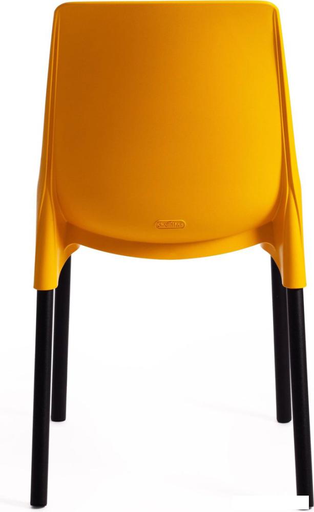 Стул TetChair Genius металл/пластик (2шт, желтый/черные ножки)