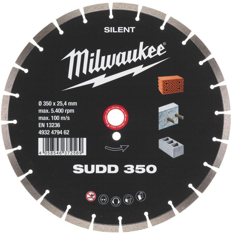 Отрезной диск алмазный  Milwaukee SUDD 350мм 4932479462