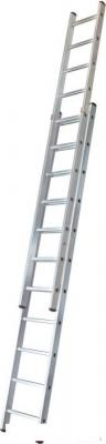 Лестницы и стремянки Новая высота NV 526 двухсекционная раздвижная 2x15 ступеней