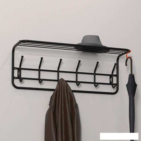 Вешалка для одежды ЗМИ 80 ВСП 7 (черный)