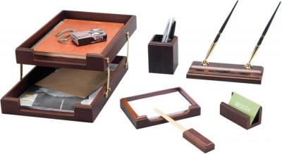 Настольный набор Bestar Apollon 6259XDX 236352 (6 предметов, орех)