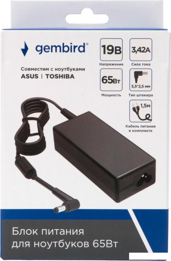 Сетевое зарядное Gembird NPA-AC19