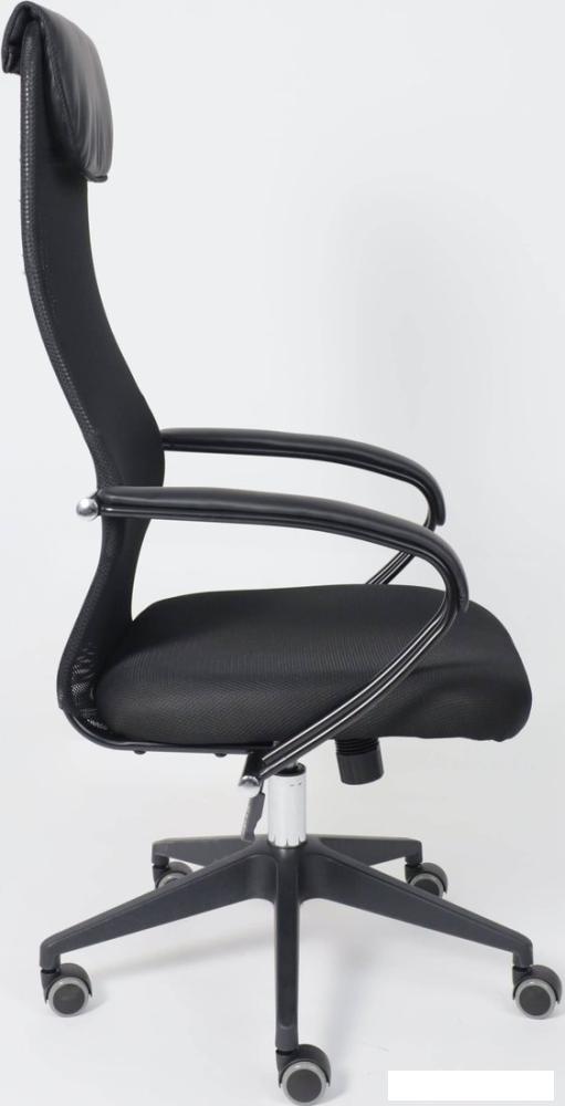 Офисное кресло AksHome First PL (ткань/сетка, черный)