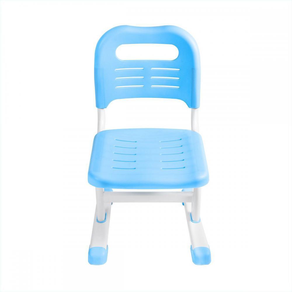 Парта Anatomica Avgusta + стул + выдвижной ящик + подставка (белый/голубой)