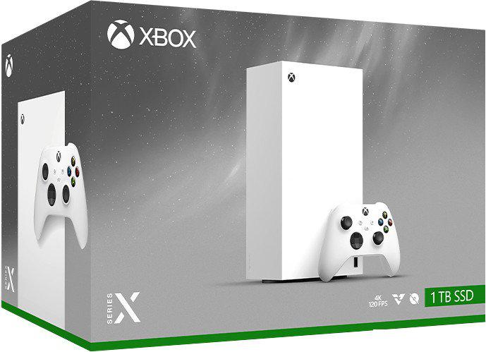 Игровая приставка Microsoft Xbox Series X Digital Edition 1TB Robot White