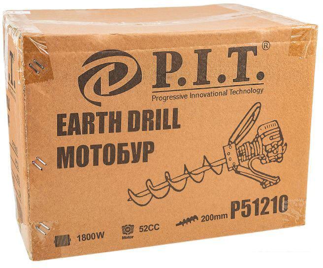 Мотобур P.I.T. P51210 (без шнека)