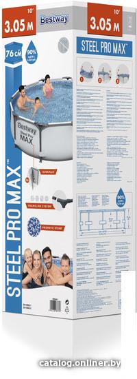 Каркасный бассейн Bestway Steel Pro 56406 (305x76)