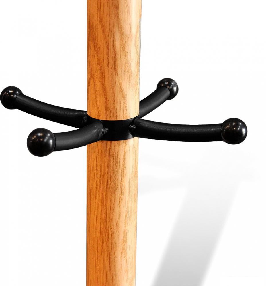 Вешалка для одежды Sheffilton SHT-CR10 903278 (светлый орех/мрамор)