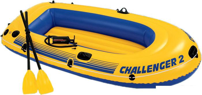 Гребная лодка Intex Challenger 2 Set (Intex-68367)