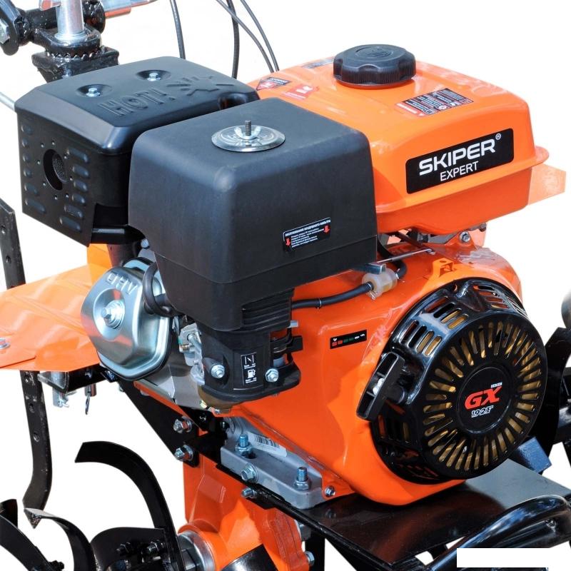 Мотоблок бензиновый Skiper SP-1400SE Expert (без колес)