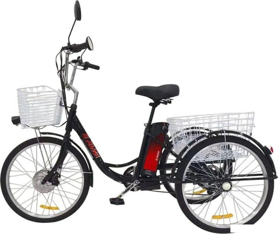 Электровелосипед AVM E-Alfa Trike 24 (черный)