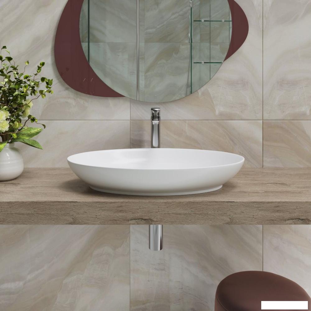 Умывальники Lauter 21571 + клапан 21190CH + сифон 21635CH (хром)