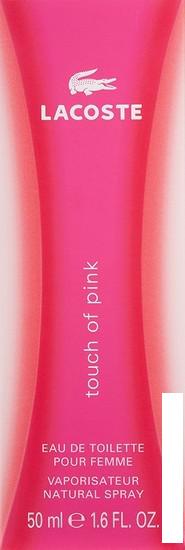 Туалетная вода Lacoste Touch of Pink EdT (50 мл)