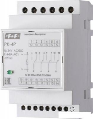 Реле промежуточное Евроавтоматика F&amp;F PK-4P-220 EA06.001.026