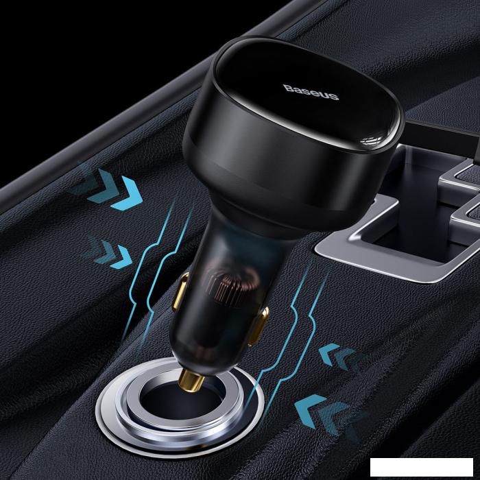 Автомобильное зарядное Baseus Enjoyment Pro 2-in-1 Car Charger C+L 60W C00057802111-00