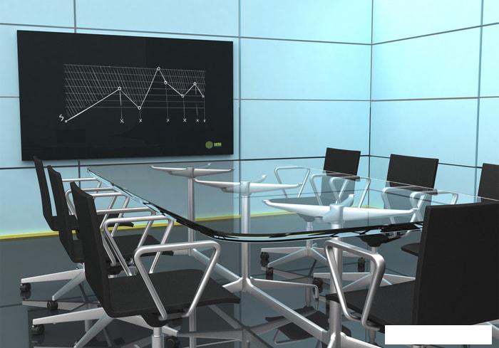 Магнитно-маркерная доска CACTUS CS-GBD-90x120-BK