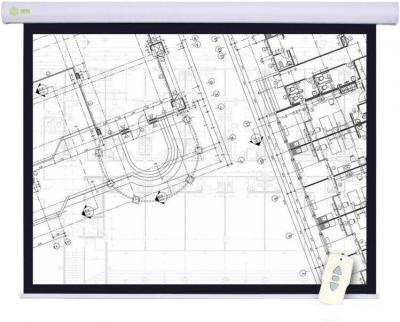 Проекционный экран CACTUS Motoscreen CS-PSM-180x180 Проекционный экран CACTUS Motoscreen CS-PSM-180x180