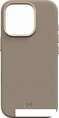 Чехол для телефона Magssory Eco Leather Case Latte для iPhone 16 Pro CLT028l Чехол для телефона Magssory Eco Leather Case Latte для iPhone 16 Pro CLT028l