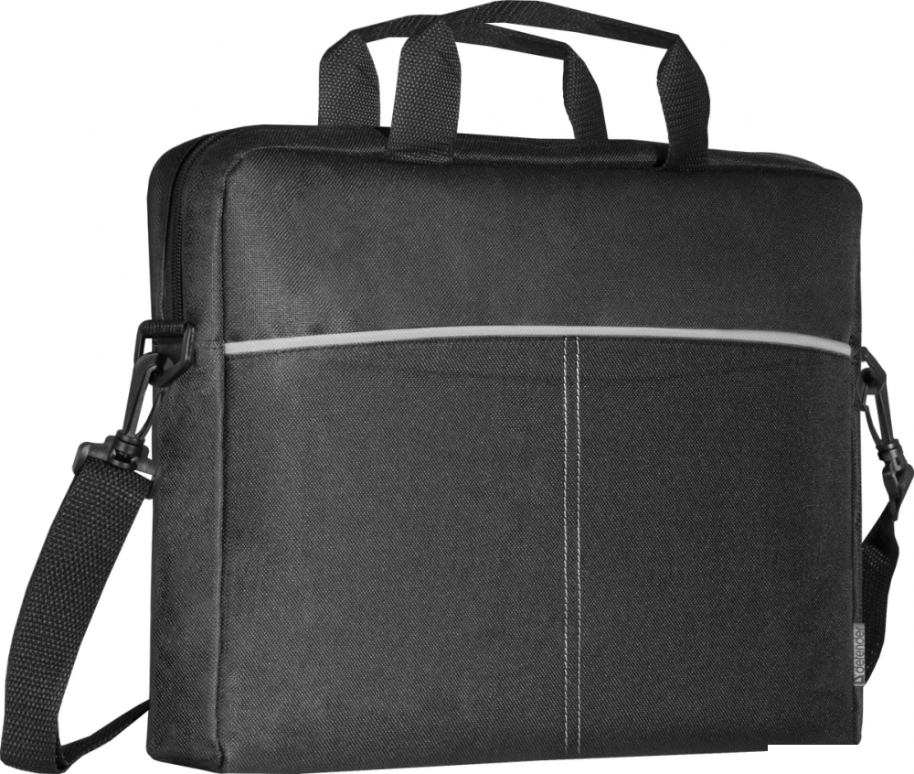 Сумка Defender Lite 15.6" (черный/серый) Сумка Defender Lite 15.6" (черный/серый)