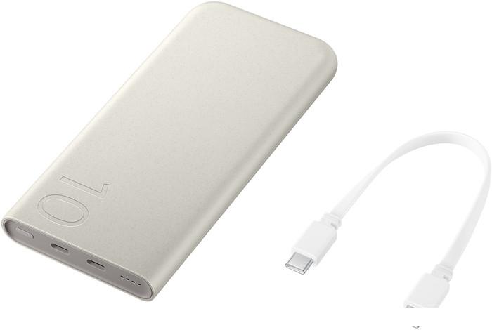 Внешний аккумулятор Samsung EB-P3400 10000mAh (бежевый)