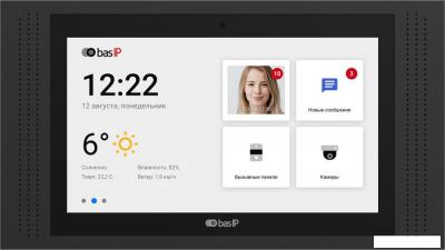 Монитор BAS-IP AT-07L (черный)