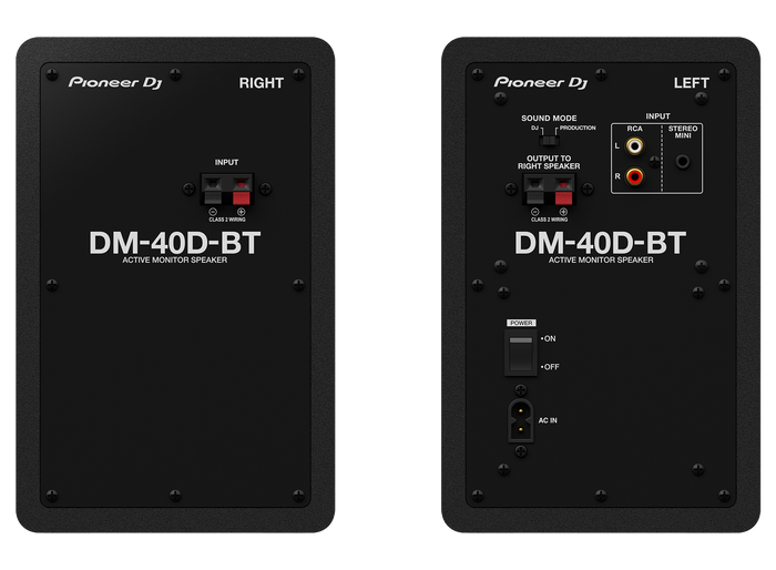Монитор ближнего поля Pioneer DM-40D-BT (черный)