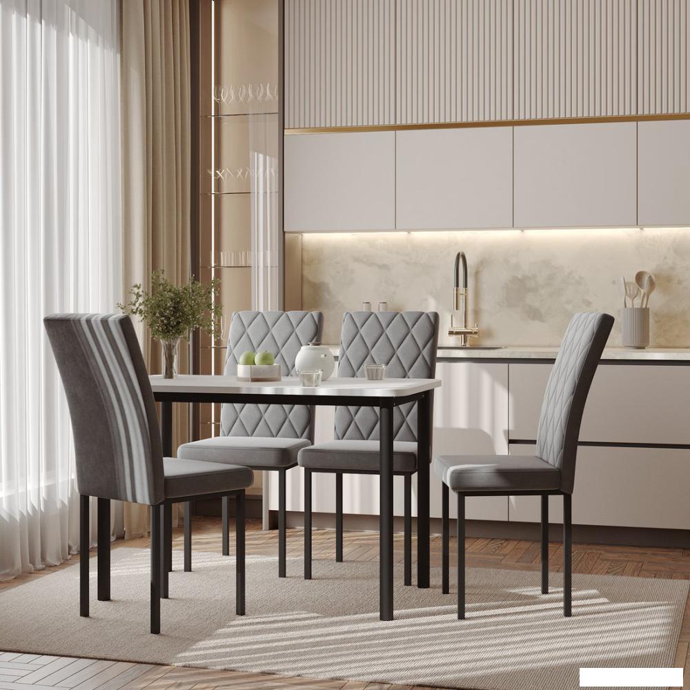 Стул Mio Tesoro Bellagio (черный/серый)