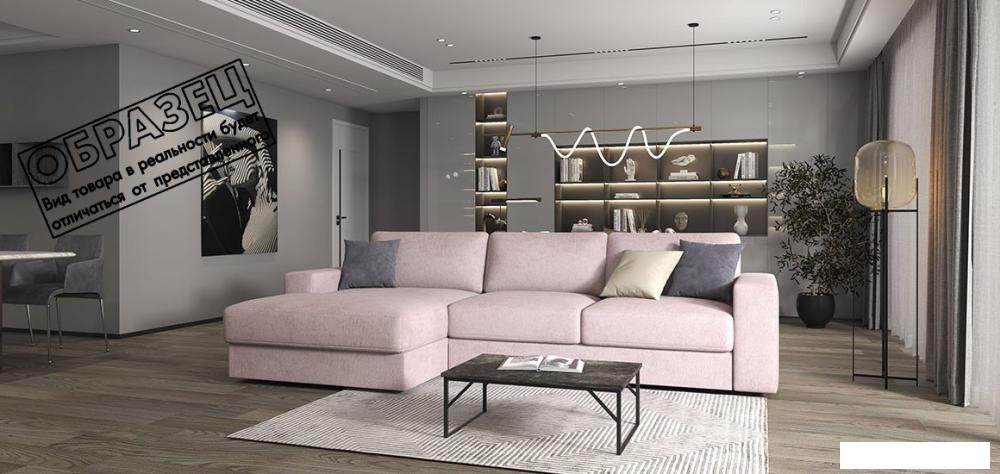 Диваны Rivalli Дискавери + оттоманка левая (Tango Blue)